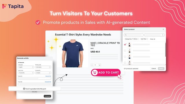 Tapita SEO AI Blog Builder screenshot
